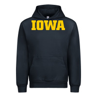 Navy university of iowa, Apparel Urban Hoodie - linhVisuals