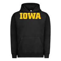 Pigment Black university of iowa, Apparel Urban Hoodie - linhVisuals