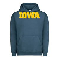 Pigment Midnight Navy university of iowa, Apparel Urban Hoodie - linhVisuals