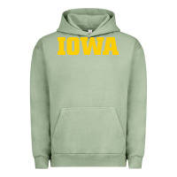 Pigment Oil Green university of iowa, Apparel Urban Hoodie - linhVisuals