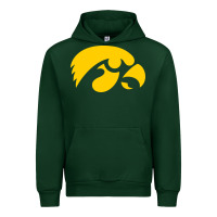 Forest Green university of iowa athletics teams gear Urban Hoodie - linhVisuals