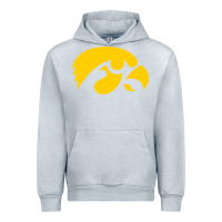 Heather Grey university of iowa athletics teams gear Urban Hoodie - linhVisuals