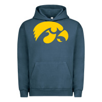 Pigment Midnight Navy university of iowa athletics teams gear Urban Hoodie - linhVisuals