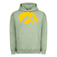 Pigment Oil Green university of iowa athletics teams gear Urban Hoodie - linhVisuals