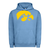 Pigment Pebble Blue university of iowa athletics teams gear Urban Hoodie - linhVisuals