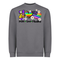 Storm peace love  equality Heavyweight Sweatshirt - AdoDesignShop