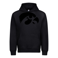 Black university of iowa athletics teams gear Urban Hoodie - linhVisuals