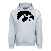 Heather Grey university of iowa athletics teams gear Urban Hoodie - linhVisuals
