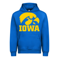 Cobalt university of iowa athletics teams gear Urban Hoodie - linhVisuals