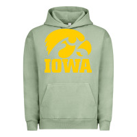 Pigment Oil Green university of iowa athletics teams gear Urban Hoodie - linhVisuals