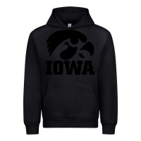 Black university of iowa athletics teams gear Urban Hoodie - linhVisuals