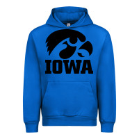 Cobalt university of iowa athletics teams gear Urban Hoodie - linhVisuals