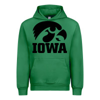 Emerald university of iowa athletics teams gear Urban Hoodie - linhVisuals