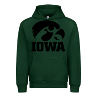 Forest Green university of iowa athletics teams gear Urban Hoodie - linhVisuals