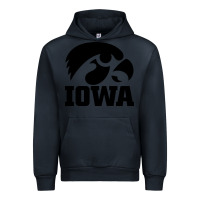 Navy university of iowa athletics teams gear Urban Hoodie - linhVisuals