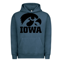 Pigment Midnight Navy university of iowa athletics teams gear Urban Hoodie - linhVisuals