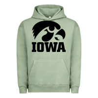 Pigment Oil Green university of iowa athletics teams gear Urban Hoodie - linhVisuals