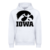 White university of iowa athletics teams gear Urban Hoodie - linhVisuals