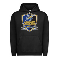 Pigment Black lehman college lightning Urban Hoodie - linhVisuals
