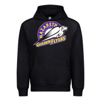 Black nazareth college golden Urban Hoodie - linhVisuals