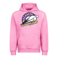 Fuchsia Pink nazareth college golden Urban Hoodie - linhVisuals
