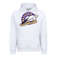White nazareth college golden Urban Hoodie - linhVisuals