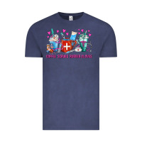 Vintage Denim Coffee Nurse Repeat Nurse Coffee Cups Vintage Tee - FaDigitalArtStudio