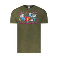 Vintage Olive Coffee Nurse Repeat Nurse Coffee Cups Vintage Tee - FaDigitalArtStudio