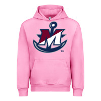 Fuchsia Pink suny maritime college Urban Hoodie - linhVisuals