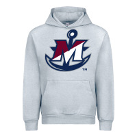 Heather Grey suny maritime college Urban Hoodie - linhVisuals