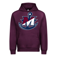 Mauve Wine suny maritime college Urban Hoodie - linhVisuals