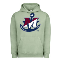 Pigment Oil Green suny maritime college Urban Hoodie - linhVisuals