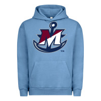 Pigment Pebble Blue suny maritime college Urban Hoodie - linhVisuals