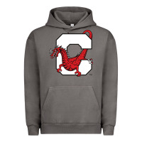 Pigment Tornado suny cortland red dragons Urban Hoodie - linhVisuals