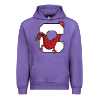 Tulip suny cortland red dragons Urban Hoodie - linhVisuals