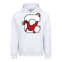 White suny cortland red dragons Urban Hoodie - linhVisuals