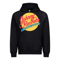 Black johnny rockets Urban Hoodie - linhVisuals