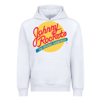 White johnny rockets Urban Hoodie - linhVisuals
