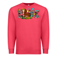 Cardinal love western cow Premium Sweatshirt - JahusDesignShop