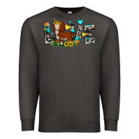 Smoke love western cow Premium Sweatshirt - JahusDesignShop