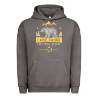 Pigment Tornado womens lake tahoe national park california nevada vintage bear men v n Urban Hoodie - linhVisuals