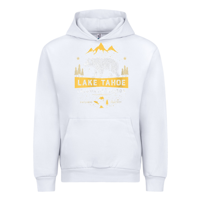 Womens Lake Tahoe National Park California Nevada Vintage Bear Men V N Urban Hoodie by linhVisuals | Teevron