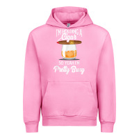 Fuchsia Pink cigar smoking tshirt smoking whiskey drinking dad tee gift Urban Hoodie - linhVisuals