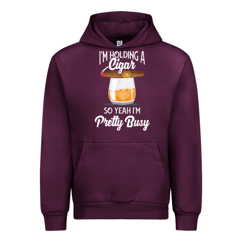 Cigar Smoking Tshirt Smoking Whiskey Drinking Dad Tee Gift Urban Hoodie by linhVisuals | Teevron