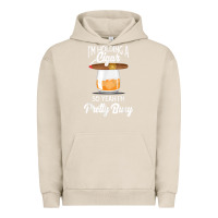 Pigment French Oak cigar smoking tshirt smoking whiskey drinking dad tee gift Urban Hoodie - linhVisuals