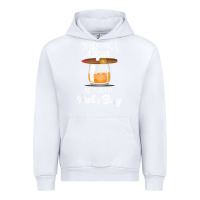 White cigar smoking tshirt smoking whiskey drinking dad tee gift Urban Hoodie - linhVisuals