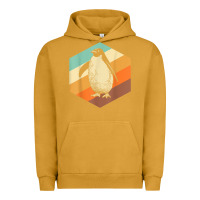Pigment Peanut Butter penguin retro vintage style penguin Urban Hoodie - linhVisuals