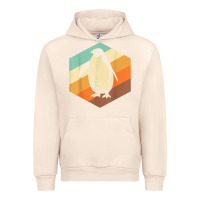 Sandshell penguin retro vintage style penguin Urban Hoodie - linhVisuals