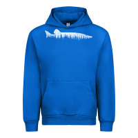 Cobalt musky pine forest fishing angler Urban Hoodie - linhVisuals