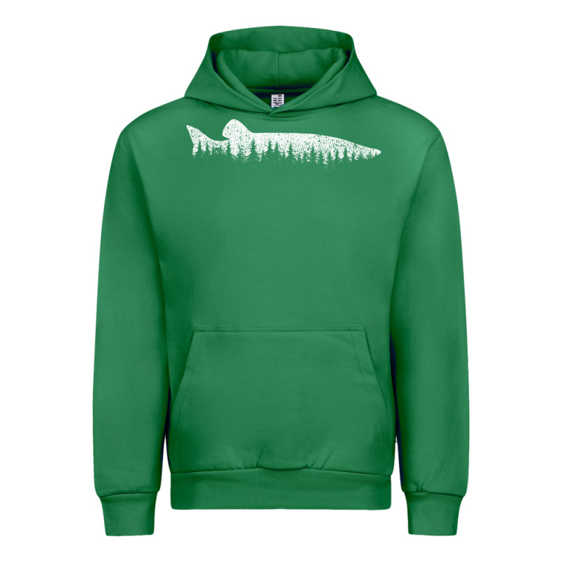 Musky Pine Forest Fishing Angler Urban Hoodie by linhVisuals | Teevron